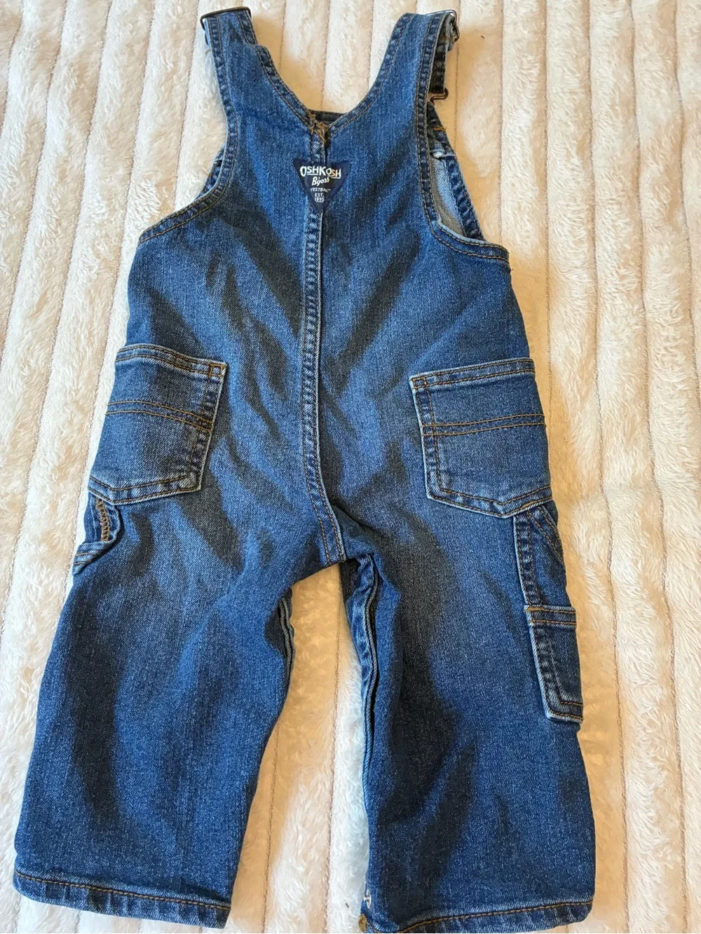 OshKosh Denim Overalls | 6–9M